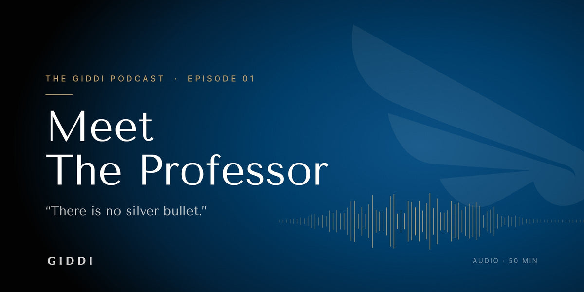 Meet The Professor: Episode One of the GIDDI Podcast